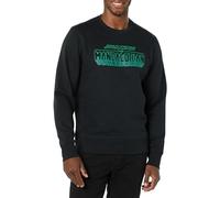 Amazon Essentials Disney | Marvel | Star Wars Men's Fleece Crewneck Sweatshirt, Star Wars Mando, S