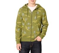 Amazon Essentials Disney | Marvel | Star Wars Men's Fleece Full-Zip Hoodie Sweatshirts (Available in Big & Tall), Mickey and Friends, L