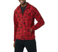 Amazon Essentials Disney | Marvel | Star Wars Men's Polar Fleece Full-Zip Mock Jackets, Marvel Logo, M