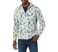 Amazon Essentials Disney | Marvel | Star Wars Men's Polar Fleece Full-Zip Mock Jackets, Mickey and Friends, XXL
