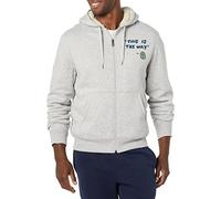 Amazon Essentials Disney | Marvel | Star Wars Men's Sherpa-Lined Full-Zip Hoodie Sweatshirts, Star Wars Mando, XS