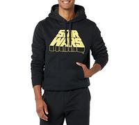 Amazon Essentials Disney | Marvel | Star Wars Men's Sherpa-Lined Pullover Hoodie Sweatshirt, Star Wars Logo, XXL