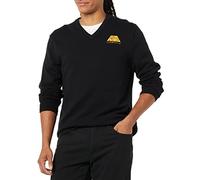 Amazon Essentials Disney | Marvel | Star Wars Men's V-Neck Sweaters, Star Wars Logo, XXL