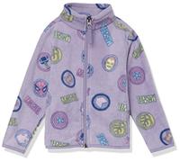 Amazon Essentials Disney | Marvel | Star Wars | Princess Girls' Polar Fleece Full-Zip Mock Jackets, Marvel Logo, 10 Years