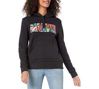 Amazon Essentials Disney | Marvel | Star Wars | Princess Women's Fleece Sweater Hoodie Sweatshirts (Available in Plus Size), Marvel Character Logo, 4XL Plus