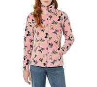 Amazon Essentials Disney | Marvel | Star Wars | Princess Women's Polar Fleece Full-Zip Mock Jackets, Minnie and Friends, M