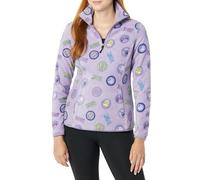 Amazon Essentials Disney | Marvel | Star Wars | Princess Women's Polar Fleece Quarter-Zip Mock Jackets, Marvel Logo, L