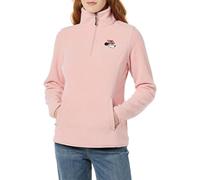 Amazon Essentials Disney | Marvel | Star Wars | Princess Women's Polar Fleece Quarter-Zip Mock Jackets, Minnie Faces, L