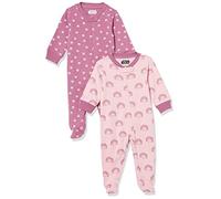 Amazon Essentials Disney | Marvel | Star Wars Unisex Babies' Cotton Footed Sleep and Play - Discontinued Colours, Pack of 2, 2-pack Star Wars Tiny Rebel, Premature