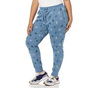 Amazon Essentials Disney | Marvel | Star Wars Women's French Terry Fleece Jogging Bottoms, Marvel Black Panther, L
