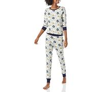Amazon Essentials Disney | Marvel | Star Wars Women's Snug-Fit Cotton Pyjama Sleepwear Sets, Star Wars Winter - Womens Snug-fit, XS