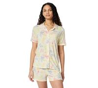 Amazon Essentials Disney Women's Modal Pyjama Set, Ivory Looney Tunes, M