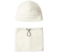 Amazon Essentials Fleece Hat and Gaiter Set, Ivory, One Size