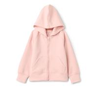 Amazon Essentials Girl's Active Sweat Relaxed-Fit Full Zip Hoodie, Dusty Pink, 5 Years
