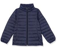 Amazon Essentials Girls and Toddlers' Lightweight Water-Resistant Packable Mock Puffer Jackets