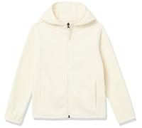 Amazon Essentials Girls and Toddlers' Polar Fleece Full-Zip Hooded Lightweight Jacket
