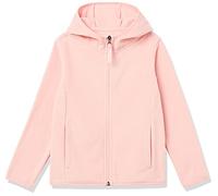 Amazon Essentials Girls and Toddlers' Polar Fleece Full-Zip Hooded Lightweight Jacket