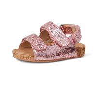 Amazon Essentials Girls' Cork Sandals, Pink Glitter, 10.5 UK Child