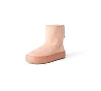 Amazon Essentials Girls' Faux Fur Lined Low Ankle Boots, Pink, 2 UK