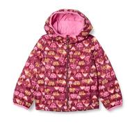Amazon Essentials Girls' Lightweight Water-Resistant Packable Hooded Puffer Jacket, Light Burgundy Mushroom, 9 Years