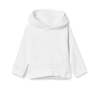 Amazon Essentials Girls' Pullover Hoodie Sweatshirt, White, 4 Years