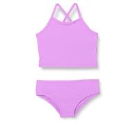 Amazon Essentials Girls' Tankini Set, Bright Lavender, 6-7 Years