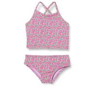 Amazon Essentials Girls' Tankini Set, Lilac Hot Pink Posey Floral, 3 Years