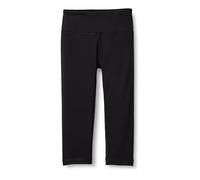 Amazon Essentials Girls' Total Train Dance Workout High Waist Capri Athletic Leggings, Black, 6-7 Years