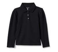 Amazon Essentials Girl's Uniform Pique Long Sleeve Polo Shirt