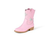 Amazon Essentials Girls' Western Cowboy Boots, Pink, 5 UK