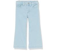 Amazon Essentials Girls' Wide Leg Jeans, Medium Indigo, 8 Years