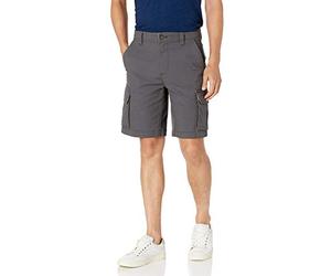 Amazon Essentials Men's 10” Lightweight Ripstop Stretch Cargo Short, Dark Grey, 31