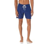 Amazon Essentials Men's 7" Quick-Dry Swim Trunk, Navy, Large