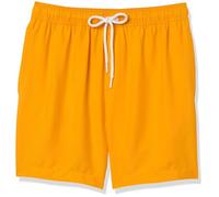 Amazon Essentials Men's 7" Quick-Dry Swimming Trunks - Discontinued Colours, Golden Yellow, L