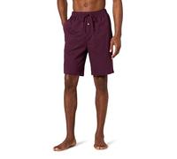 Amazon Essentials Men's 9” Knit Pajama Shorts (Available in Big & Tall), Burgundy, X-Small