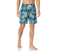 Amazon Essentials Men's 9" Swim Trunks with Mesh Lining, Pockets, Drawstring Closure, Coral Orange, X-Small