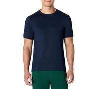 Amazon Essentials Men's Active Quick-Dry Moisture-Wicking Tech-Stretch Lightweight Short-Sleeve T-Shirt, Navy, M