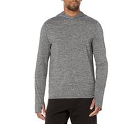Amazon Essentials Men's Active Quick Dry Tech Stretch Long-Sleeve Hooded Pullover T-Shirt