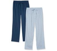 Amazon Essentials Men's AEM20154SS22 Pyjama Bottoms, Indigo, Flamingo, XXL (Manufacturer Size:XXL)