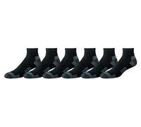 Amazon Essentials Men's Athletic Ankle Socks, Breathable, Cotton Blend, Cushioned