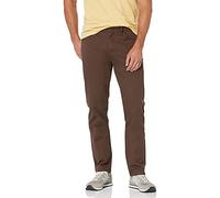 Amazon Essentials Men's Athletic-Fit 5-Pocket Comfort Stretch Chino Trousers (Previously Goodthreads), Brown, 35W / 36L