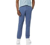 Amazon Essentials Men's Athletic-Fit Casual Stretch Chino Trouser (Available in Big and Tall), Dark Blue, 42W / 30L