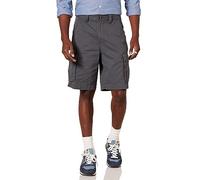 Amazon Essentials Men's Classic Fit 10" (25cm) Cargo Shorts with Pockets, Charcoal, 36W