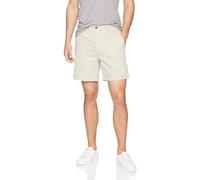 Amazon Essentials Men's Classic-Fit 7" Chino Short, Stone, 32