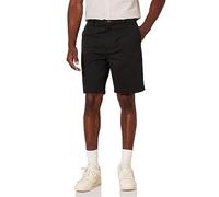 Amazon Essentials Men's Classic Fit 9" (23cm) Chino Shorts with Pockets, Black, 34W