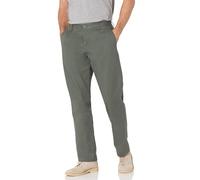 Amazon Essentials Men's Classic-Fit Wrinkle-Resistant Flat-Front Stretch Chino Trouser, Dark Olive, 52W / 34L