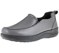 Amazon Essentials Men's Comfortable Service Shoe, Charcoal, 6 UK