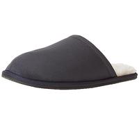Amazon Essentials Men's Cosy Slipper, Navy Microsuede, 8 UK