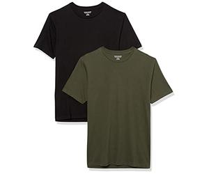 Amazon Essentials Men's Cotton Regular-Fit Short-Sleeve Crewneck T-Shirt