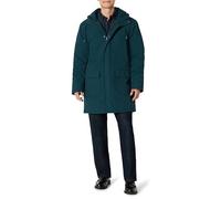 Amazon Essentials Men's (Demi's Pick) Modern Oversized-Fit Heavyweight Parka Jacket, Dark Teal Green, XXL